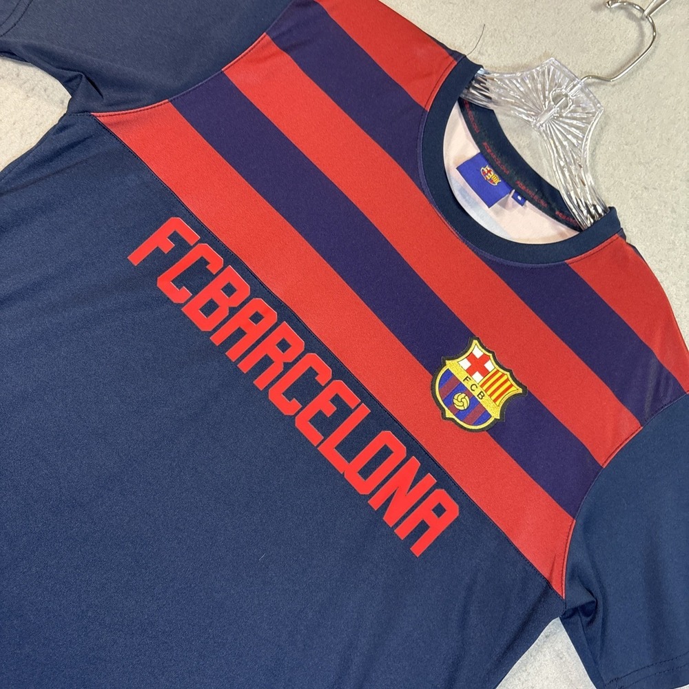 FC Barcelona Messi #10 Soccer FIFA Jersey Small